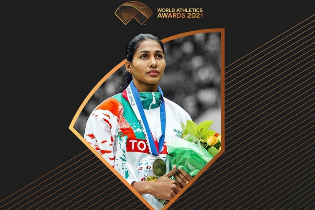 Anju Bobby crowned Woman of the Year by World Athletics