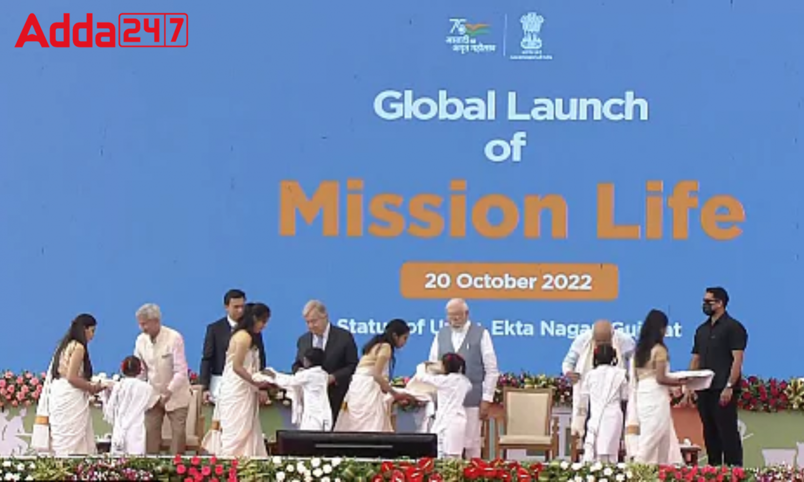Mission LIFE movement launched by PM Modi at Kevadiya