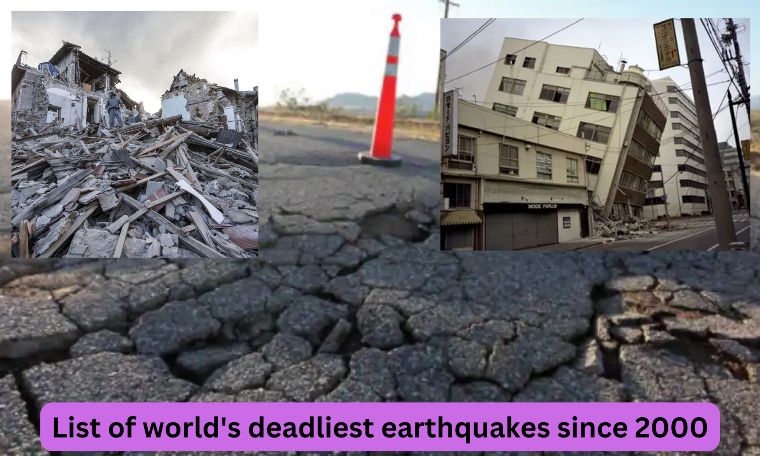Worst earthquake caught on tape