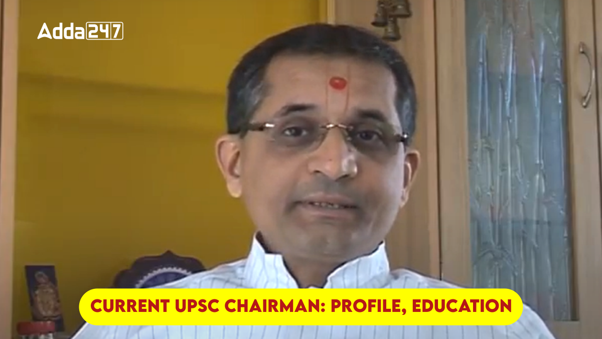 Current UPSC Chairman Profile, Education