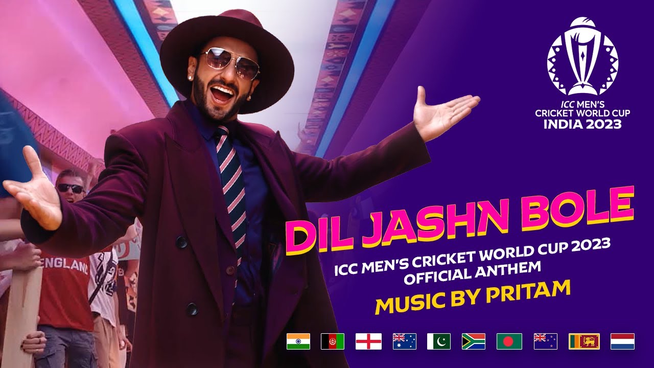 Official ICC Cricket World Cup 2023 anthem is released