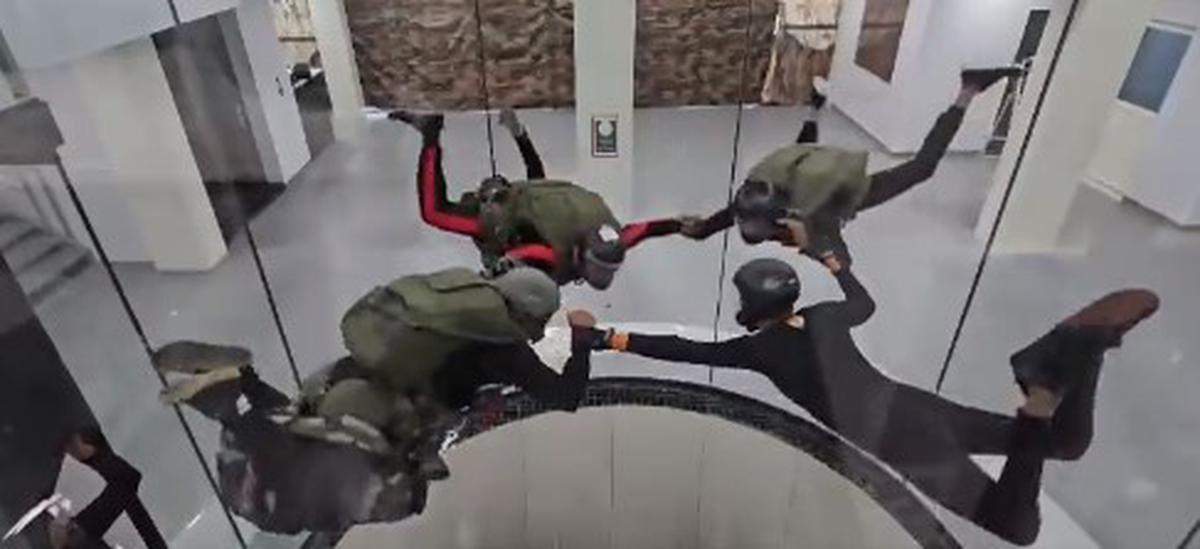 First Vertical Wind Tunnel Installed at Indian Army's Special Forces Training School in Himachal Pradesh