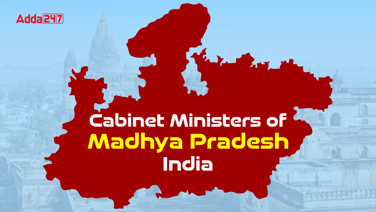 Ministers of Madhya Pradesh India