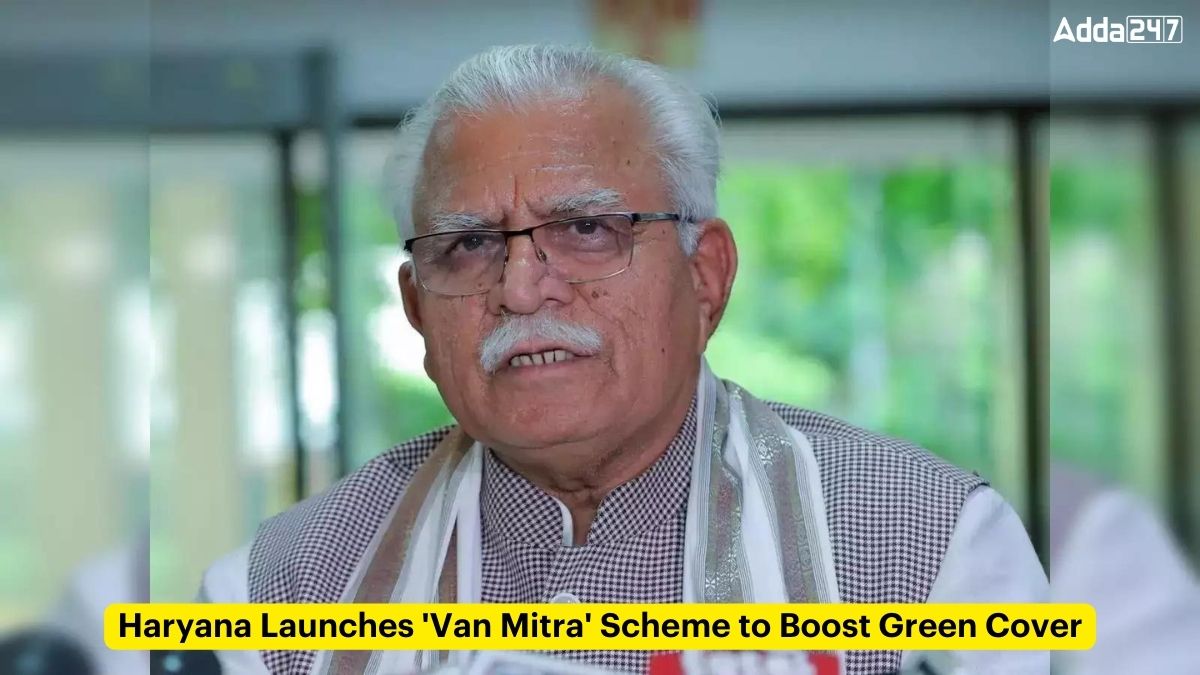 Haryana Launches 'Van Mitra' Scheme to Boost Green Cover
