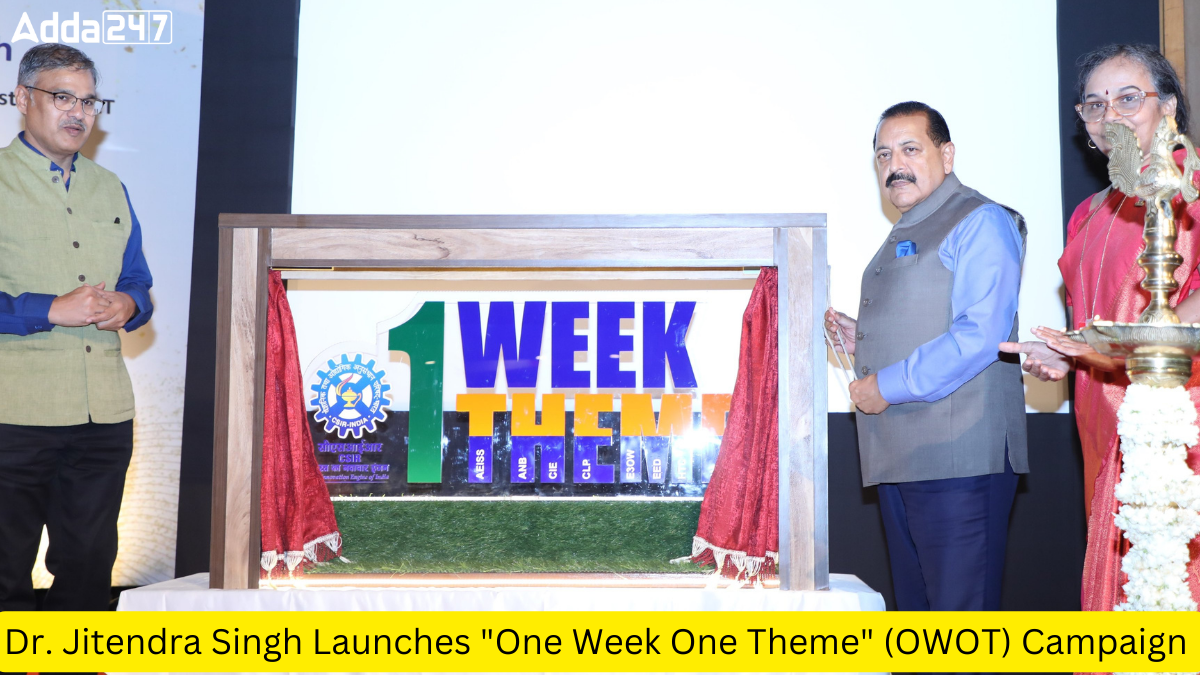 Dr. Jitendra Singh Launches 