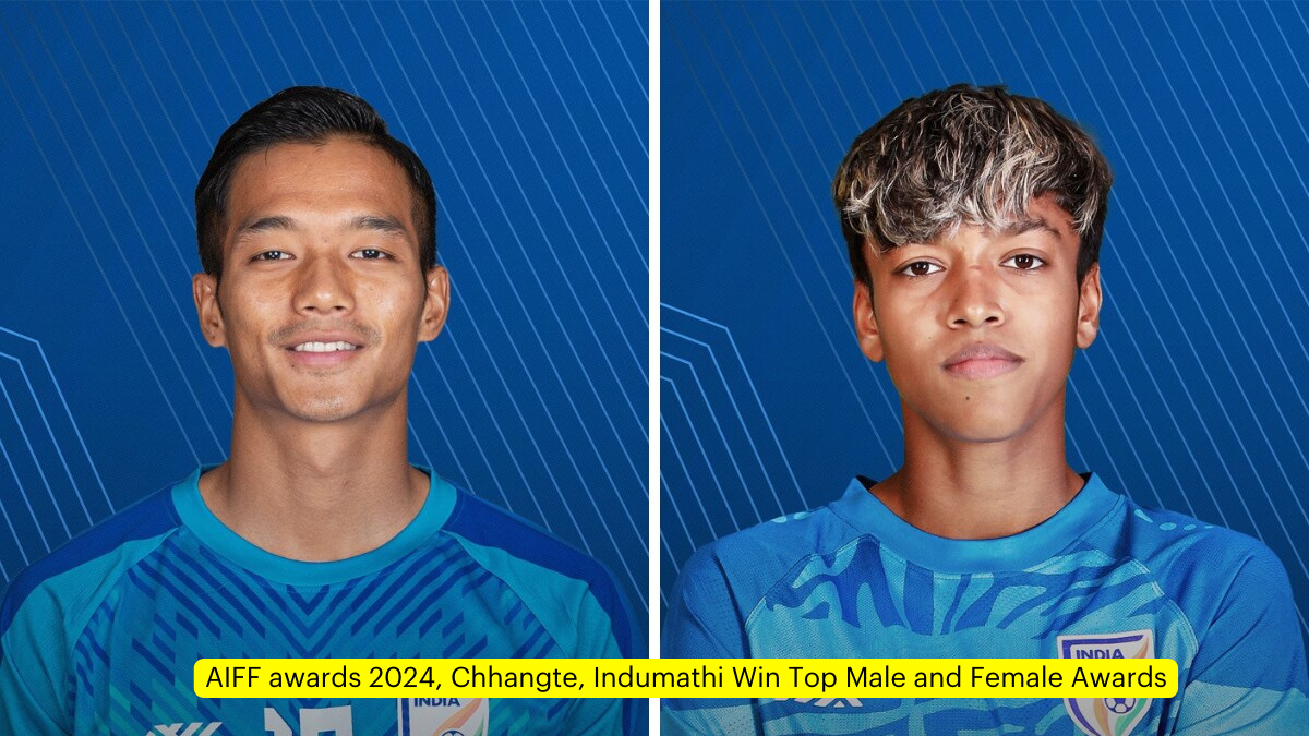 AIFF awards 2024, Chhangte, Indumathi Win Top Male and Female Awards