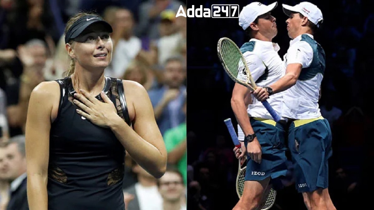 Sharapova, Bryan Brothers Inducted into 2025 Tennis Hall of Fame Class