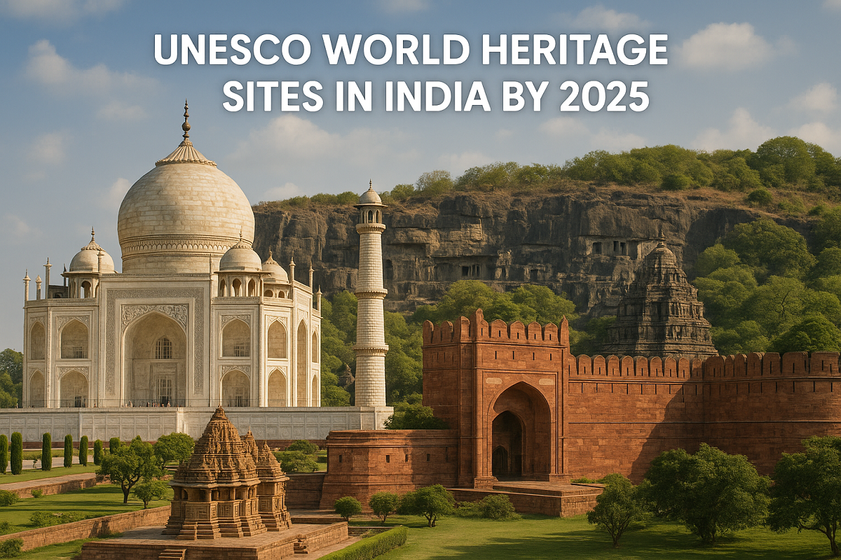 UNESCO World Heritage Sites in India By 2025, Check the List
