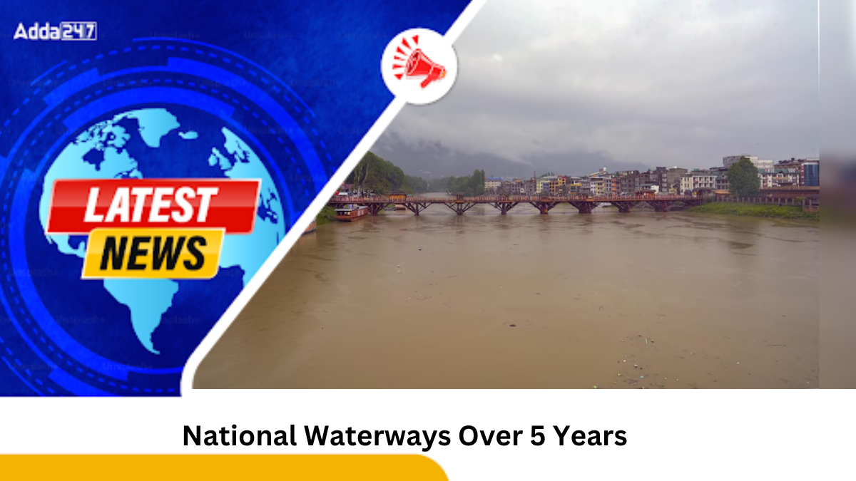 India to Invest ₹50,000 Crore in National Waterways Over 5 Years