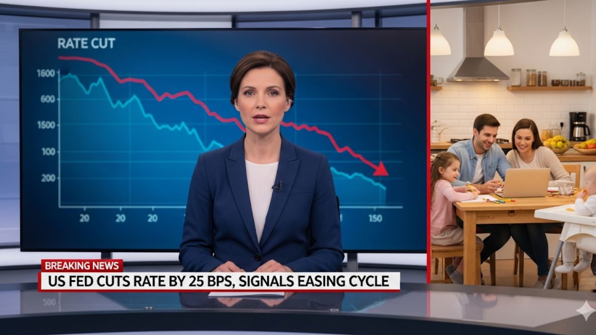 US Fed Cuts Rate by 25 bps, Signals Easing Cycle