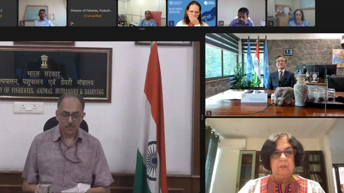 India & FAO Launch Blue Ports for Smart Fisheries