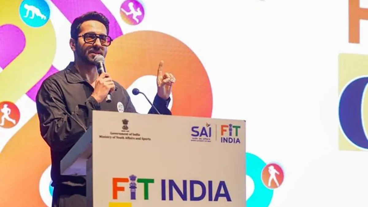 Ayushmann Khurrana Named 'Fit India Icon' by Union Sports Minister Mansukh Mandaviya
