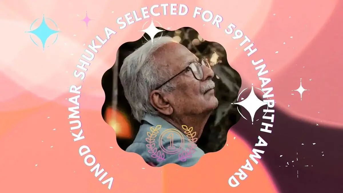 Vinod Kumar Shukla Selected for 59th Jnanpith Award