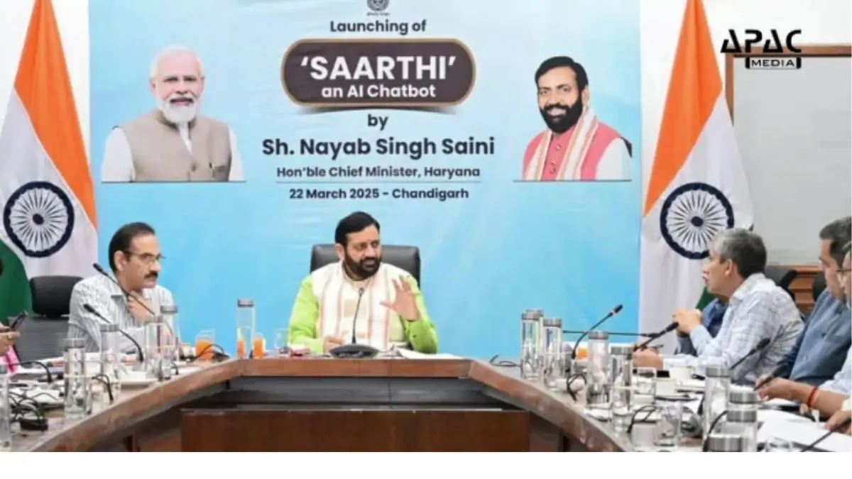 Haryana Launches AI Chatbot ‘Sarathi’ for Citizen Services