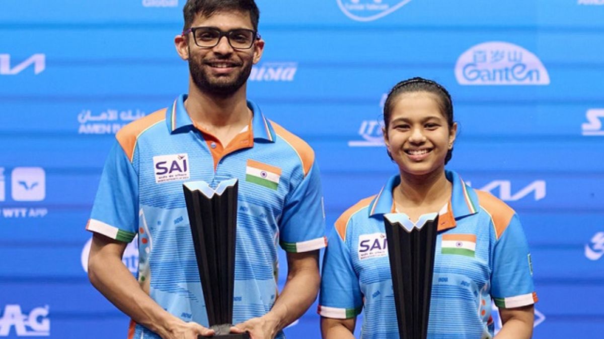 Manush Shah and Diya Chitale Clinch Mixed Doubles Title at WTT Contender Tunis 2025