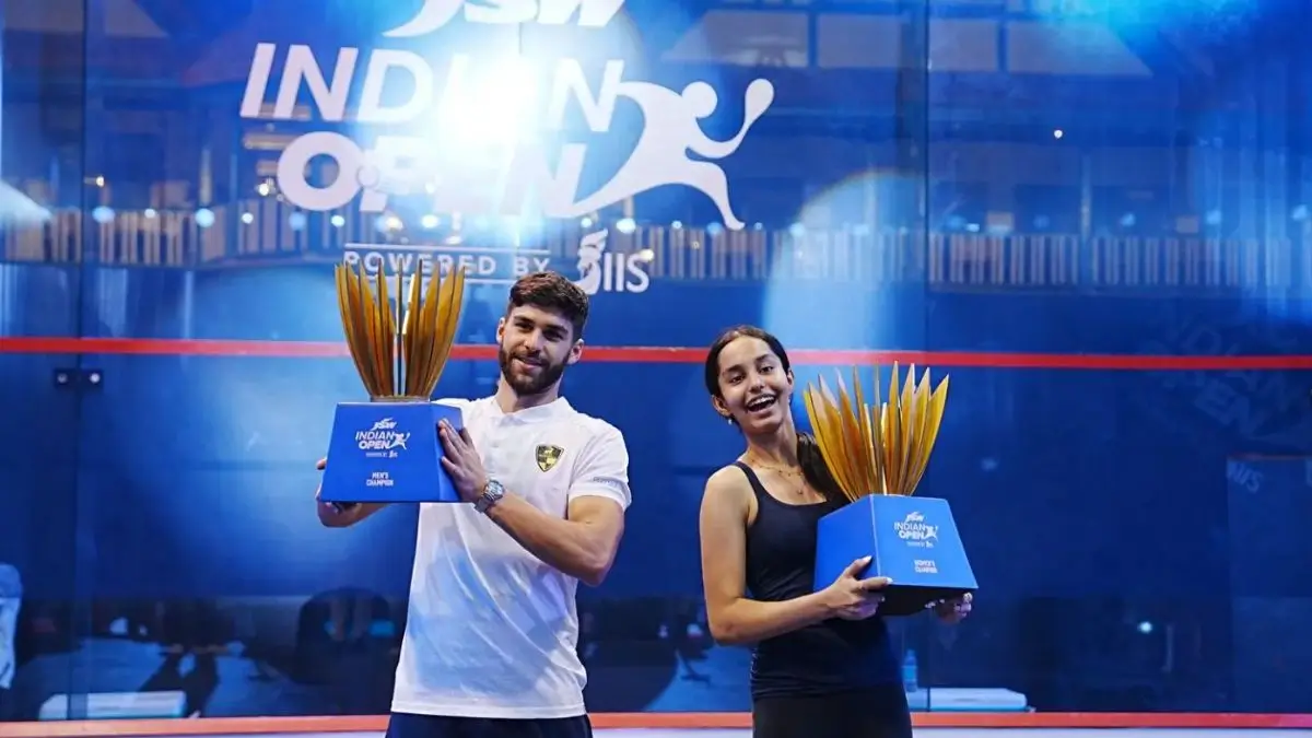 Anahat Singh & Kareem El Torkey Win Indian Open 2025 Squash Titles