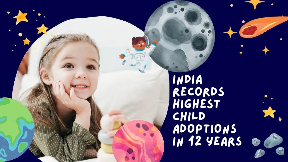 India Records Highest Child Adoptions in 12 Years