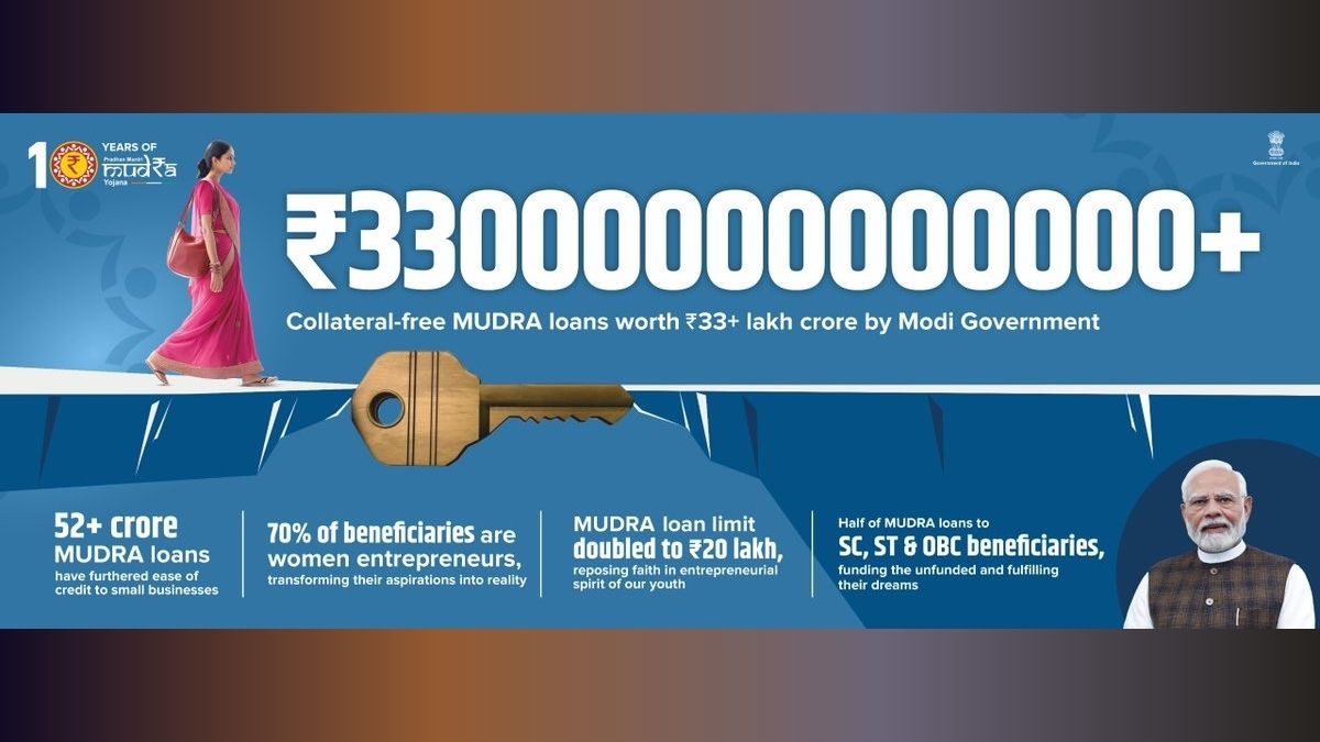 10 Years Of PM MUDRA Yojana