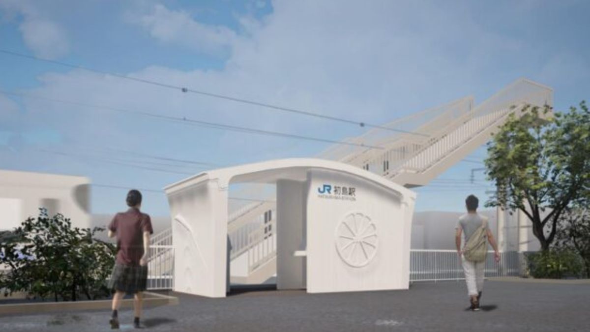 Japan Builds World’s First 3D-Printed Train Station in Record Time