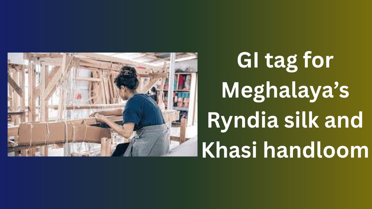 Meghalaya Weaves Its Way to Global Fame with GI Tag for Ryndia & Khasi Handloom