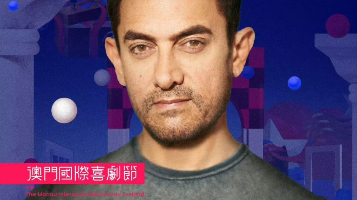 Aamir Khan Honoured at Macau Comedy Festival 2025