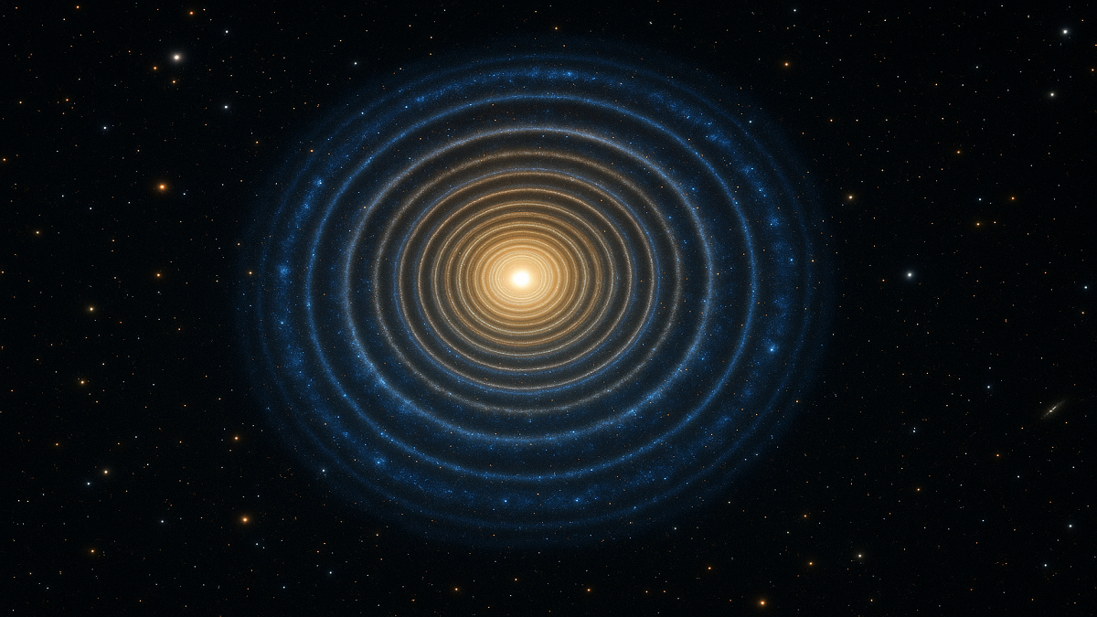 The Bullseye Galaxy: A Cosmic Marvel with Nine Rings