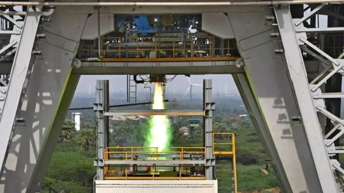 ISRO Conducts Short-Duration Hot Test of Semicryogenic Engine at IPRC
