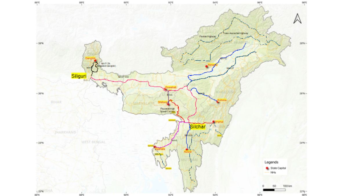 Centre Clears Greenfield NH-6 Corridor Linking Meghalaya and Assam