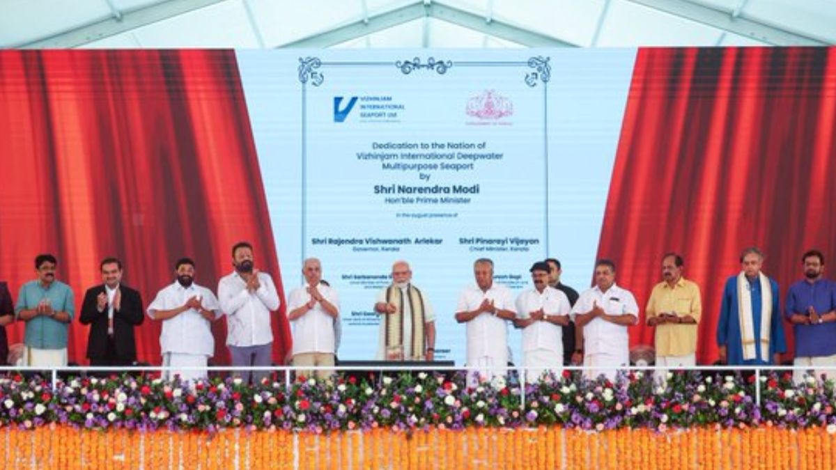PM Modi Dedicates ₹8,800 Crore Vizhinjam International Seaport to the Nation