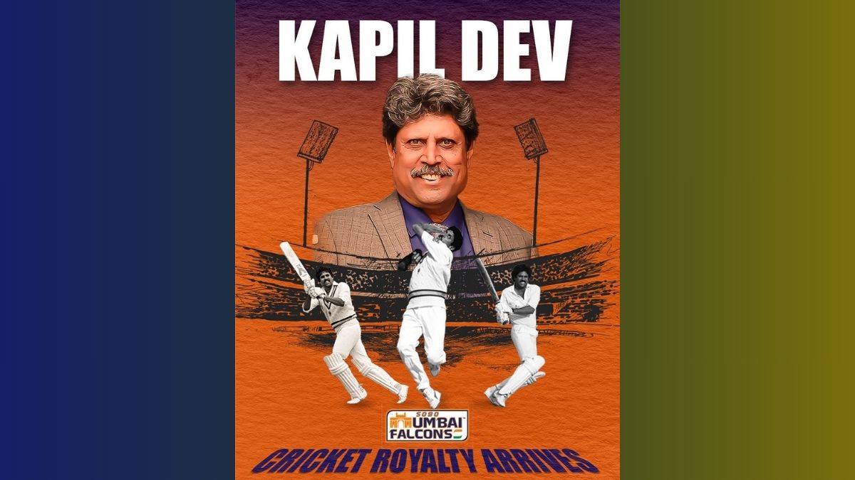 Kapil Dev Joins SoBo Mumbai Falcons as Brand Ambassador