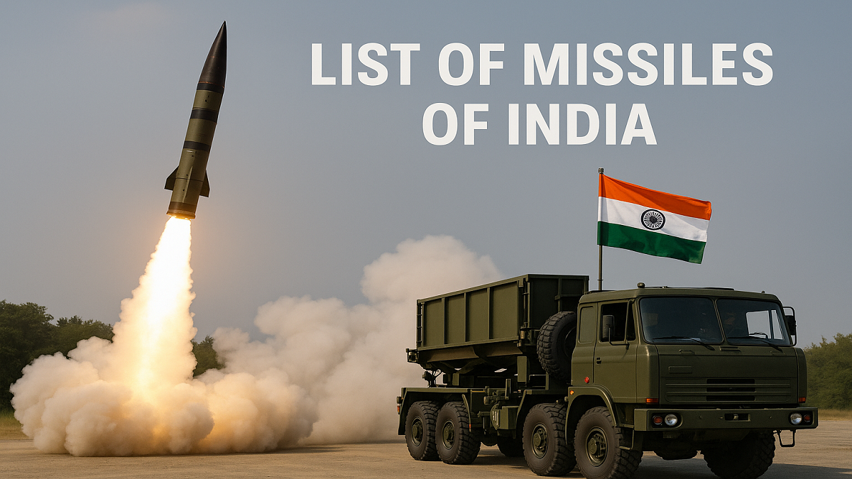 List of Missiles of India: Types, Ranges, and Key Facts for Exams