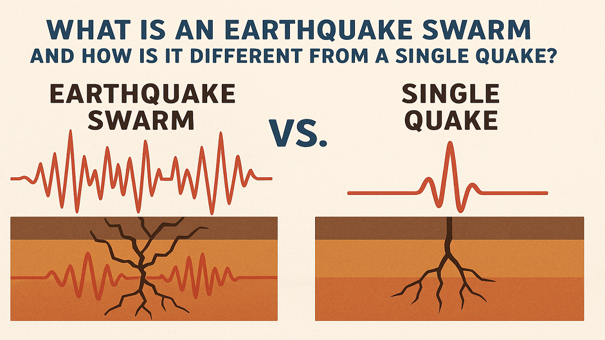 What Is an Earthquake Swarm and How Is It Different from a Single Quake?