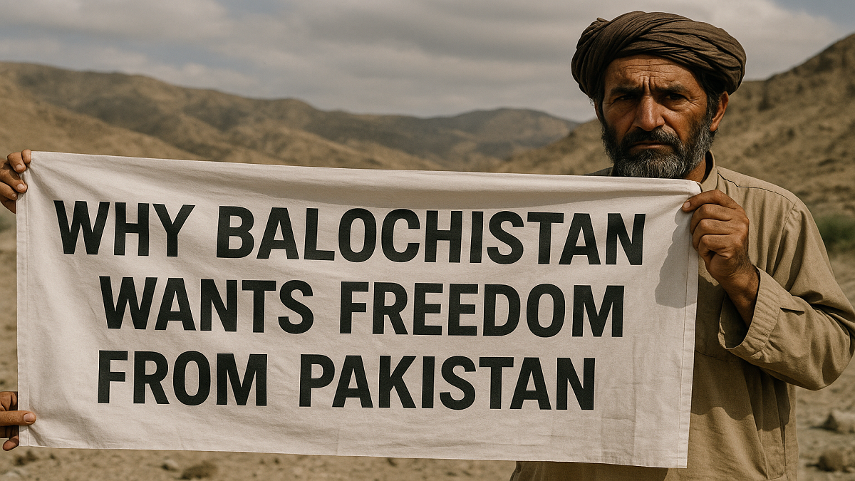 Why Balochistan Wants Freedom from Pakistan?