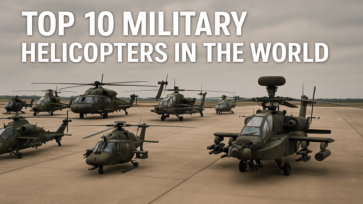 Top 10 Military Helicopters in the World: Specs and Combat Roles