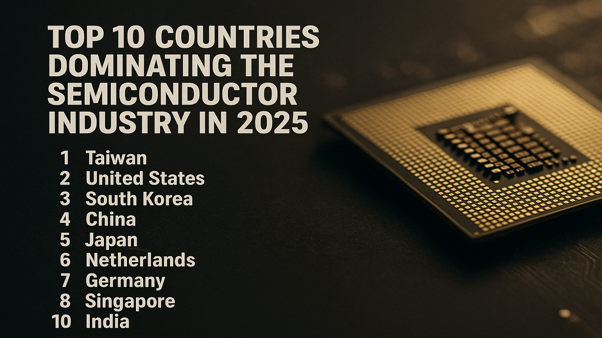 Top 10 Countries Dominating the Semiconductor Industry in 2025