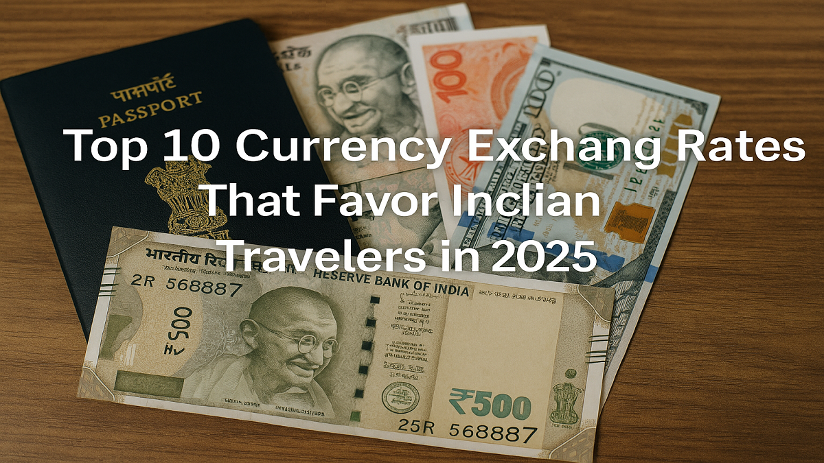 Top 10 Currency Exchange Rates That Favor Indian Travelers in 2025