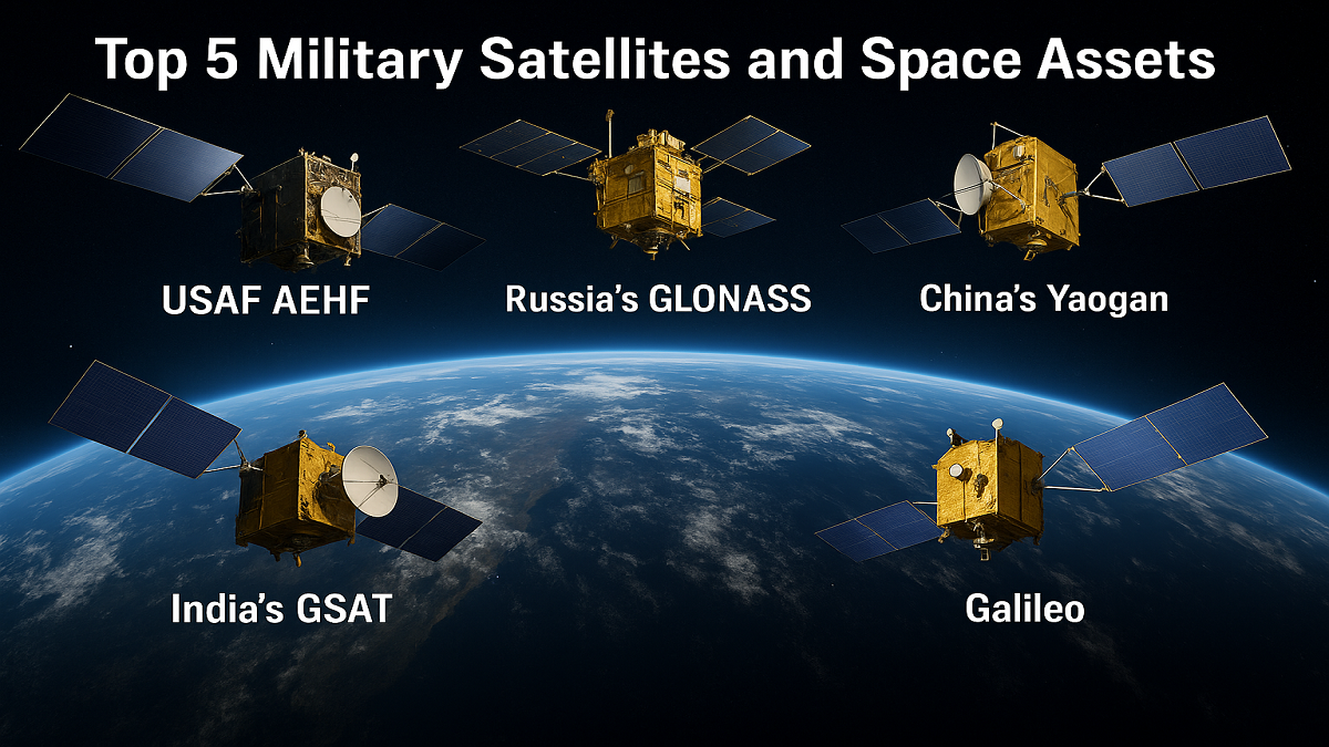 Top 5 Military Satellites and Space Assets in 2025