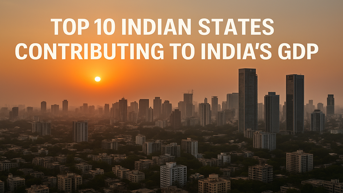 Top 10 Indian States Contributing to India’s GDP