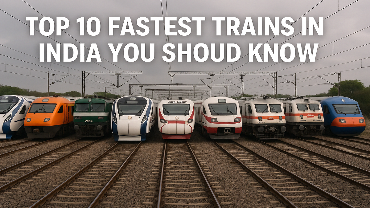 Top 10 Fastest Trains in India You Should Know