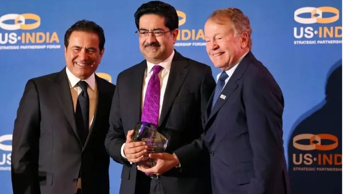 Kumar Mangalam Birla Honoured with USISPF Global Leadership Award 2025