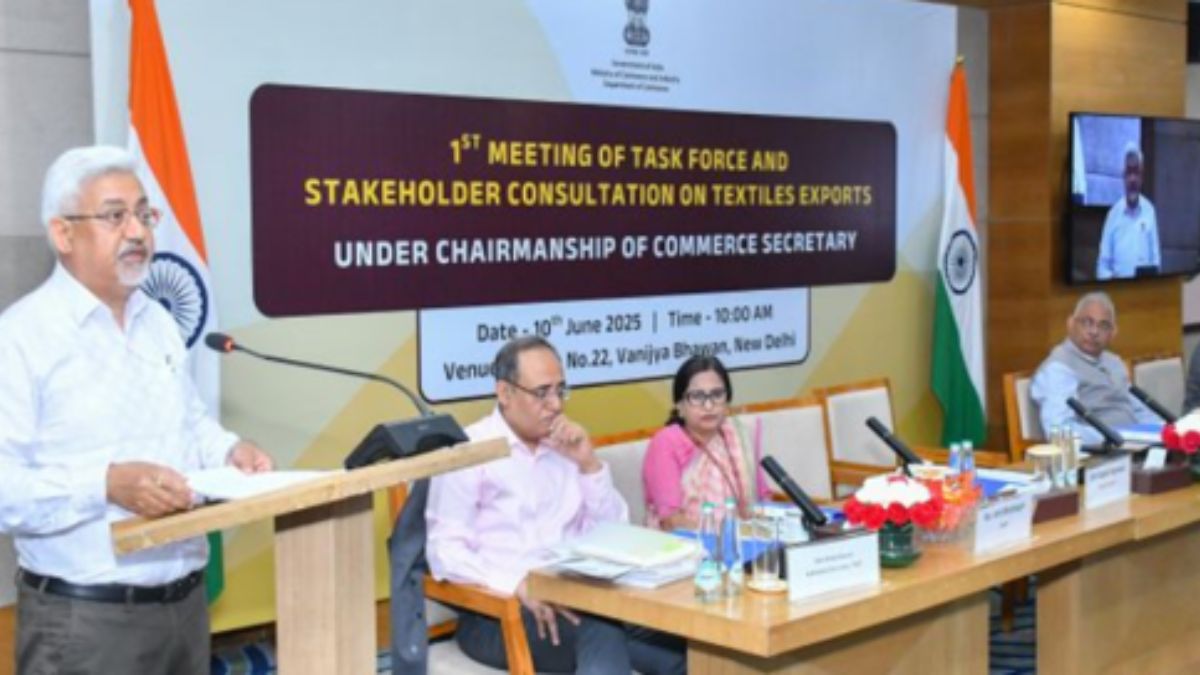 1st Task Force Meeting Held to Boost India’s Textile Exports