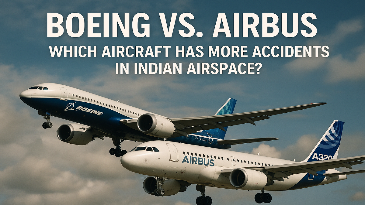 Boeing vs. Airbus: Which Aircraft Has More Accidents in Indian Airspace?