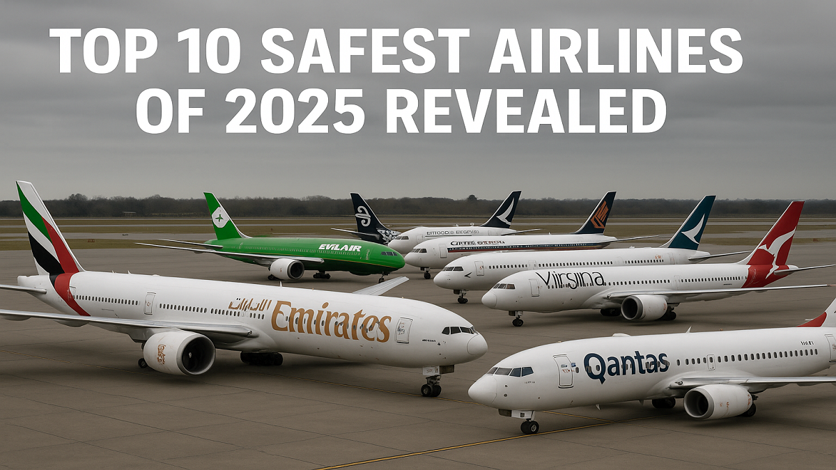 Safest Airlines in the World for 2025