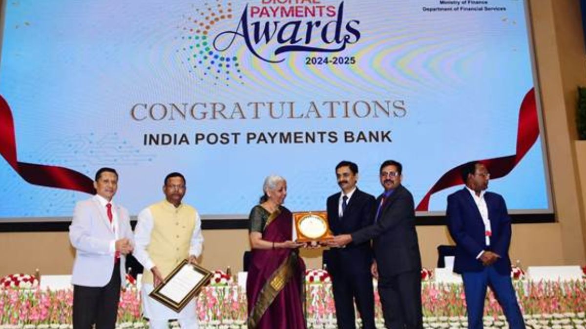 India Post Payments Bank Wins Digital Payments Award 2024–25