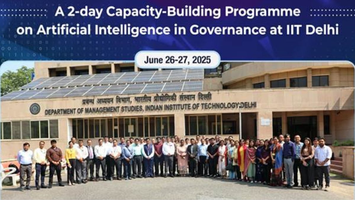 NeGD Launches AI in Governance Training for Government Officials at IIT Delhi