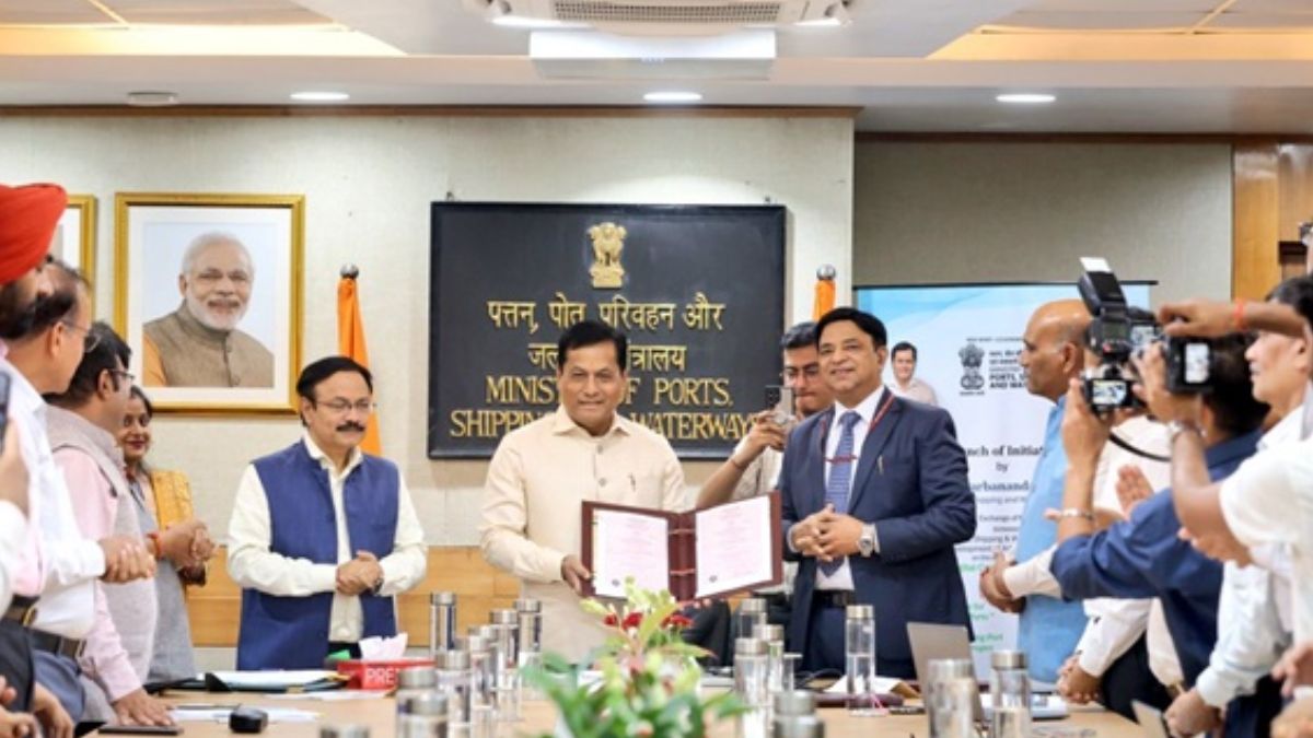 Sonowal Unveils Sagarmala Finance Corporation to Boost Maritime Financing