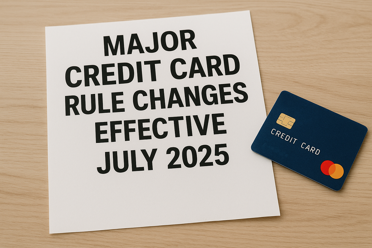 Major Credit Card Rule Changes Effective July 2025