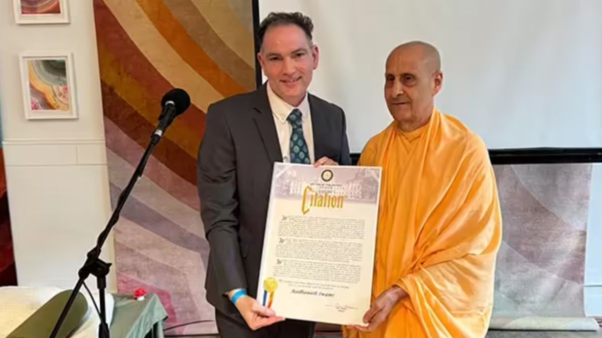 Radhanath Swami Honoured by New York City for Spiritual and Community Leadership