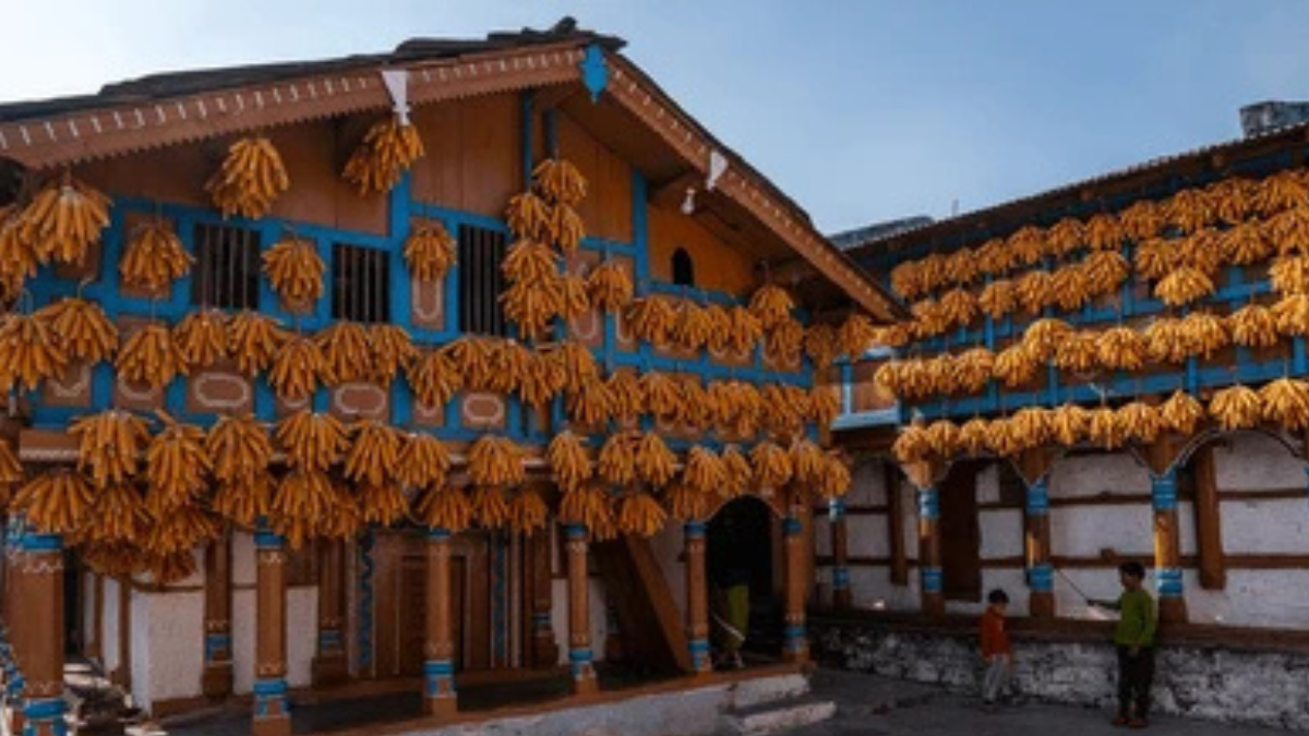 Which Indian Village is known as the Corn Village?