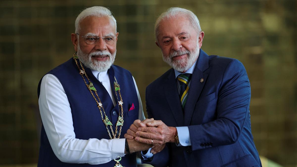 Prime Minister Narendra Modi Honoured with Brazil's Highest Civilian Award